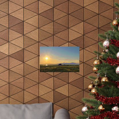 Premium Matte Print, Sunset at Adobe Rock, by Rod Walgamott