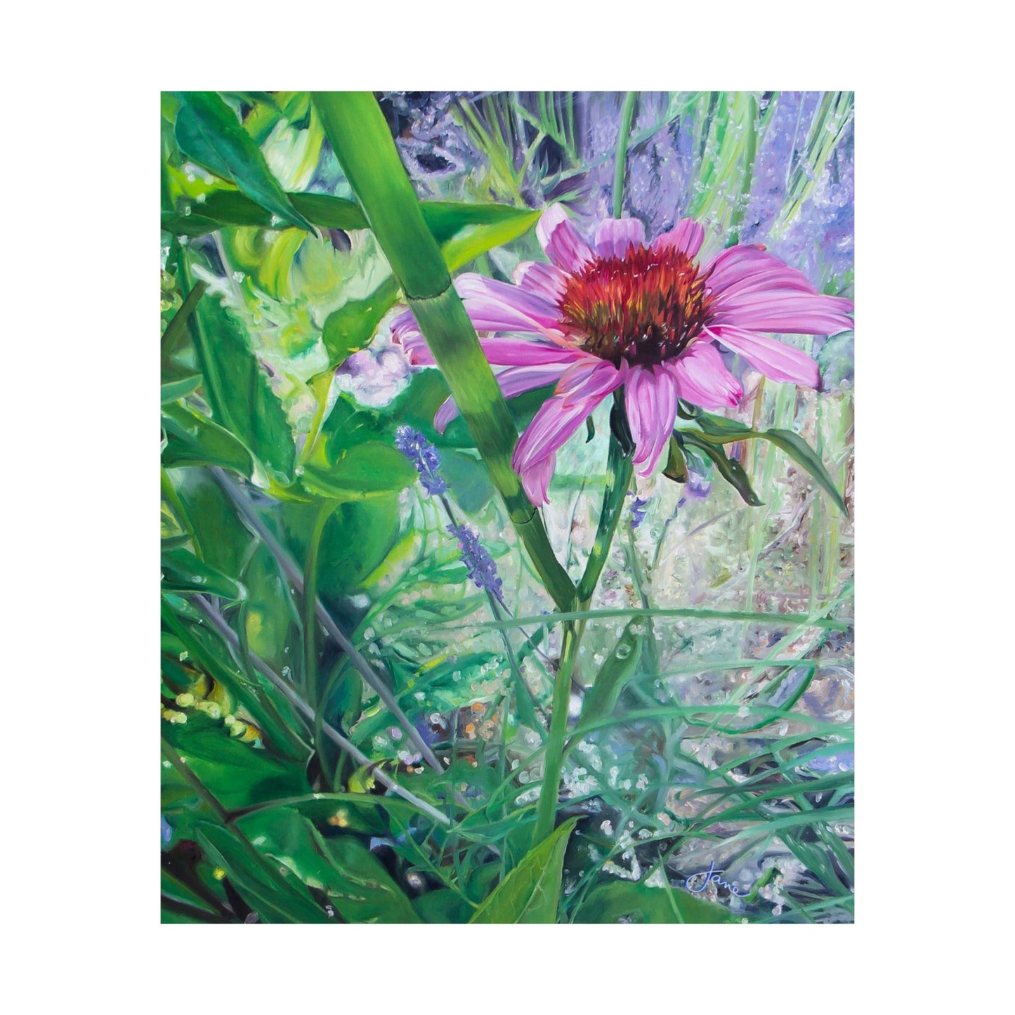 Garden Party by Jane Autry, Premium Matte Paper Print