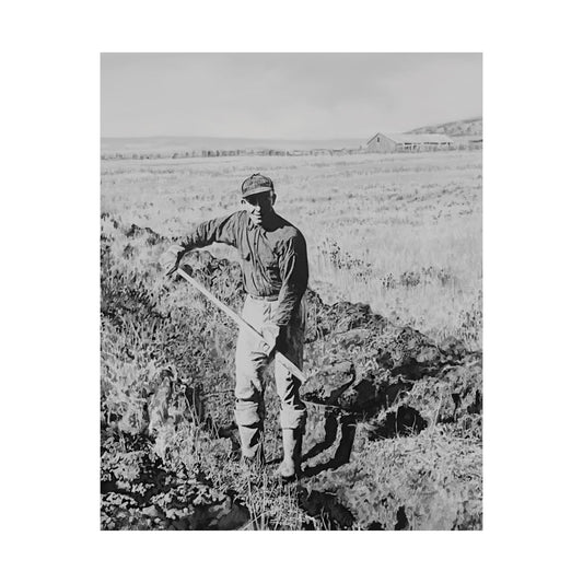 Premium Matte Print - Clyde Hogan's 1.5 Mile Trench by Rod Walgamott