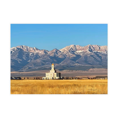 Temple Card Bundle (envelopes not included) Deseret Peak Temple and Deseret Peak