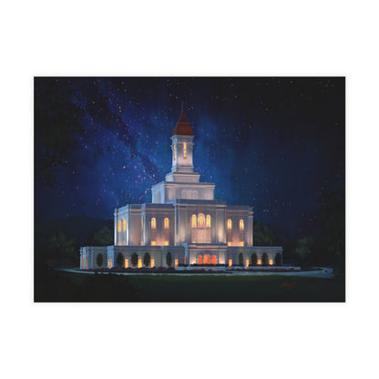 Temple Card Bundle (envelopes not included) Deseret Peak Temple-Night Sky